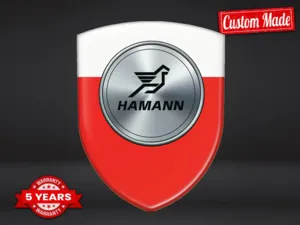 Hamann Emblème Résine Look Exclusif Étiquettes Dômes Chic